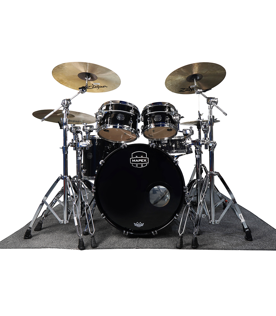 Mapex Saturn Evolution Maple Piano Black 5pc Drumkit